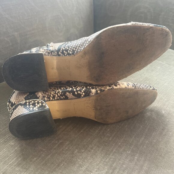 Massimo Dutti snakeskin booties - Picture 8 of 10